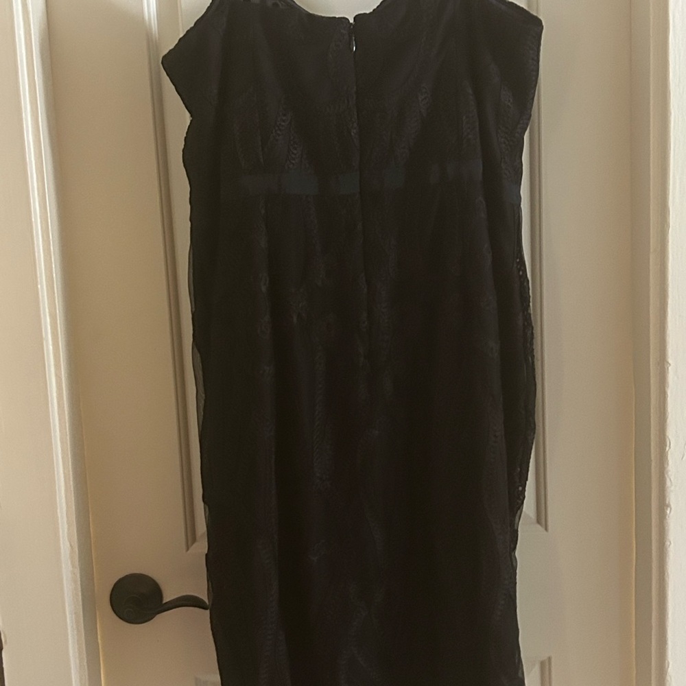 City Chic Antonia Strapless Black Dress - Picture 2 of 5